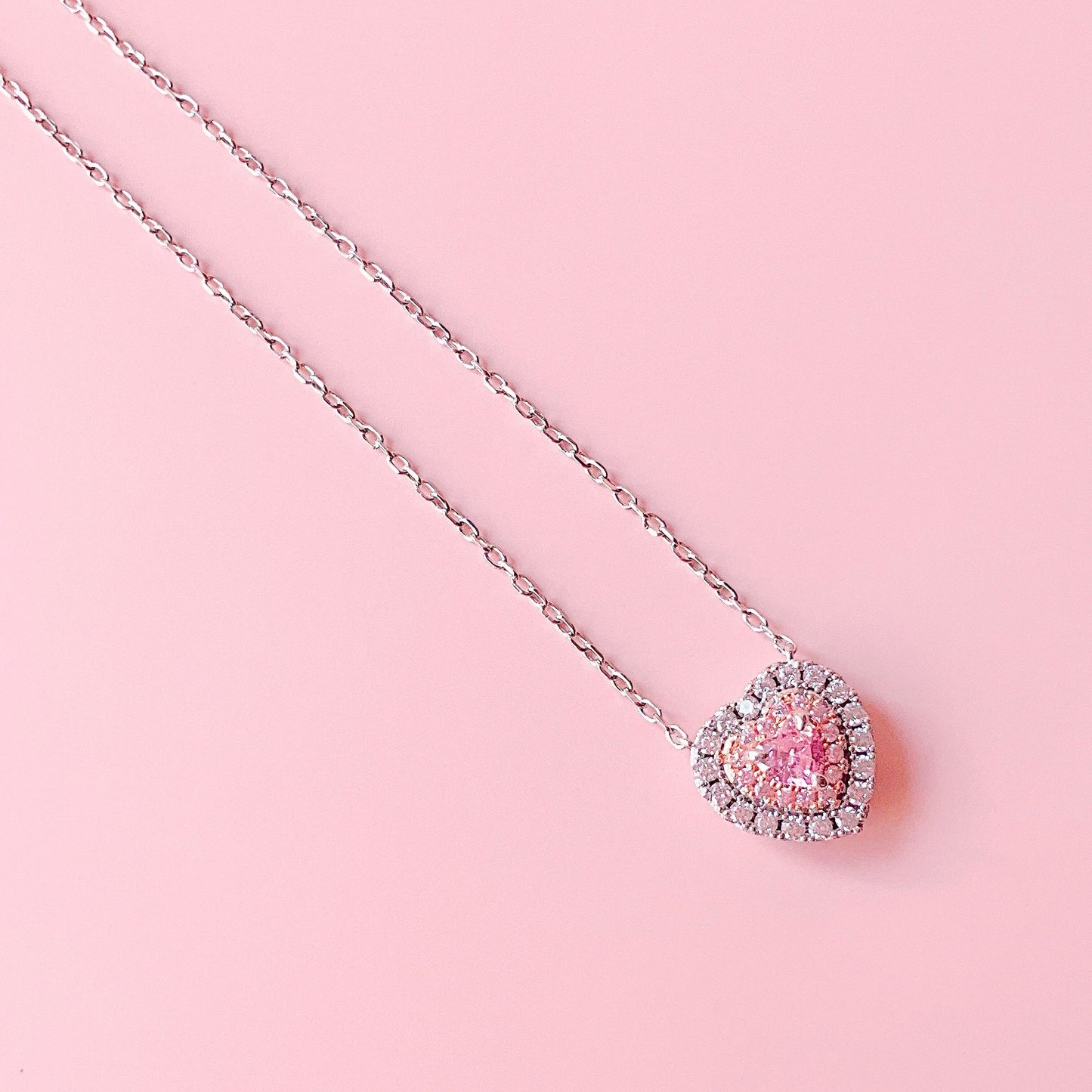 Kitty sweet necklace♡pink