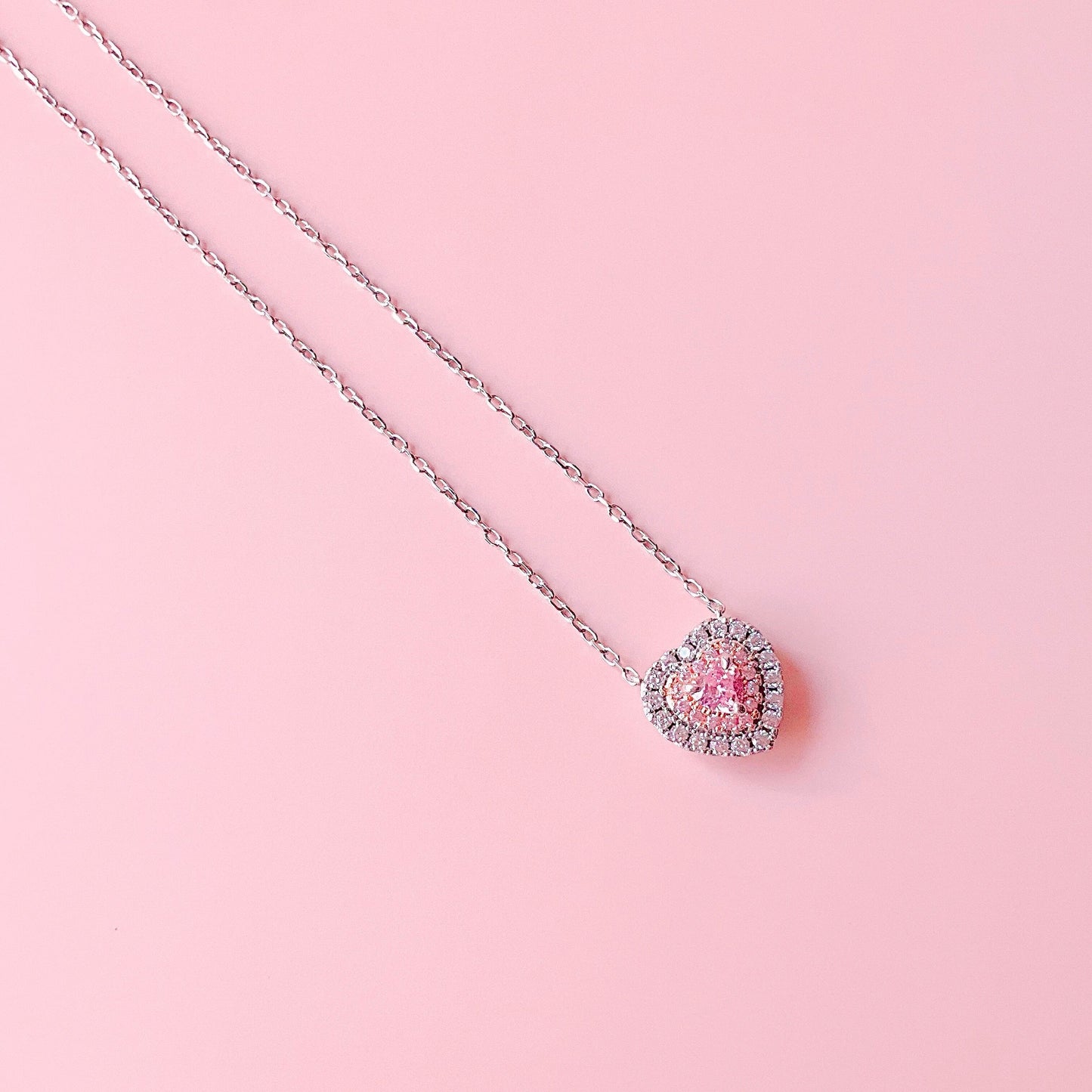 Kitty sweet necklace♡pink