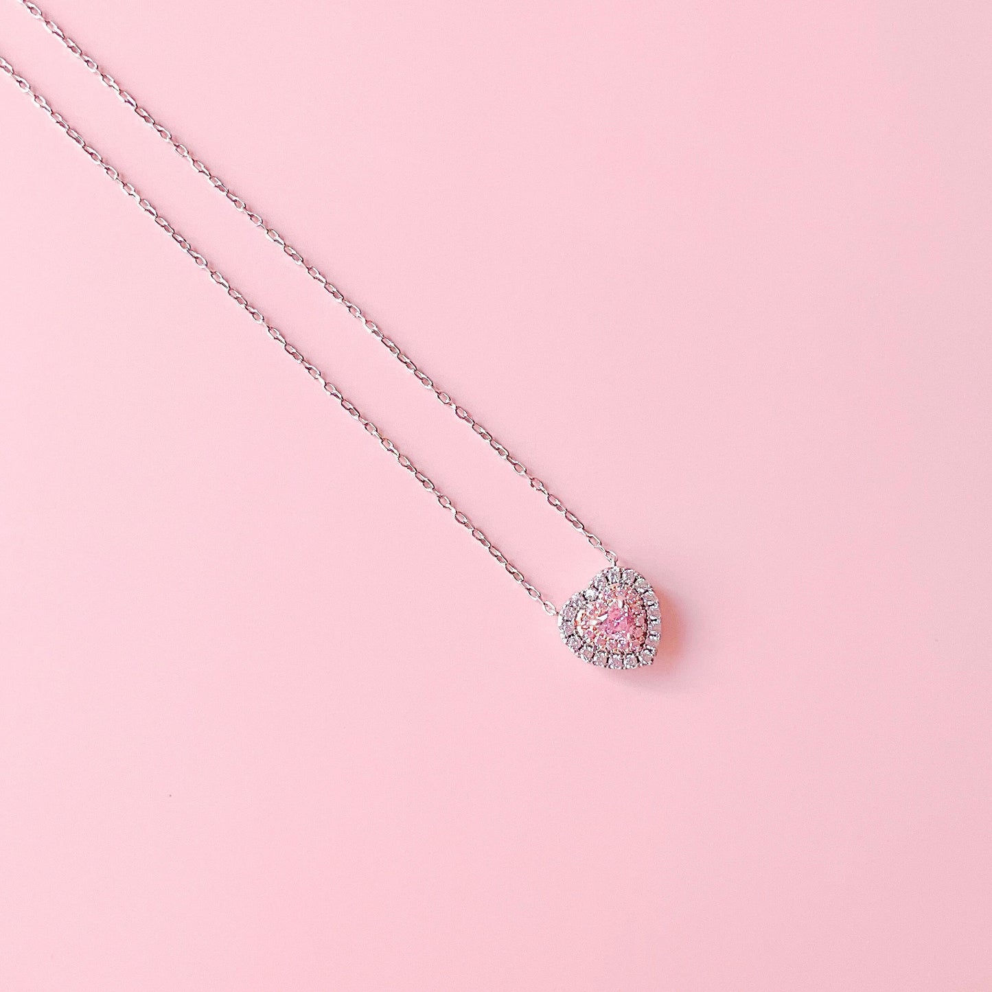 Kitty sweet necklace♡pink