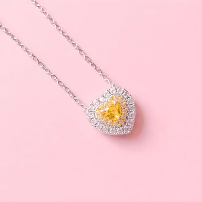 Kitty sweet necklace♡yellow