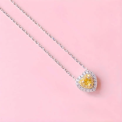 Kitty sweet necklace♡yellow
