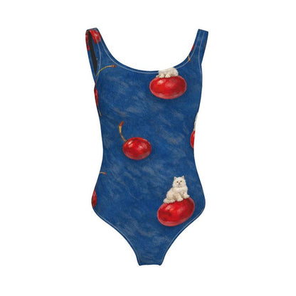 Cat Cherry Swimsuit