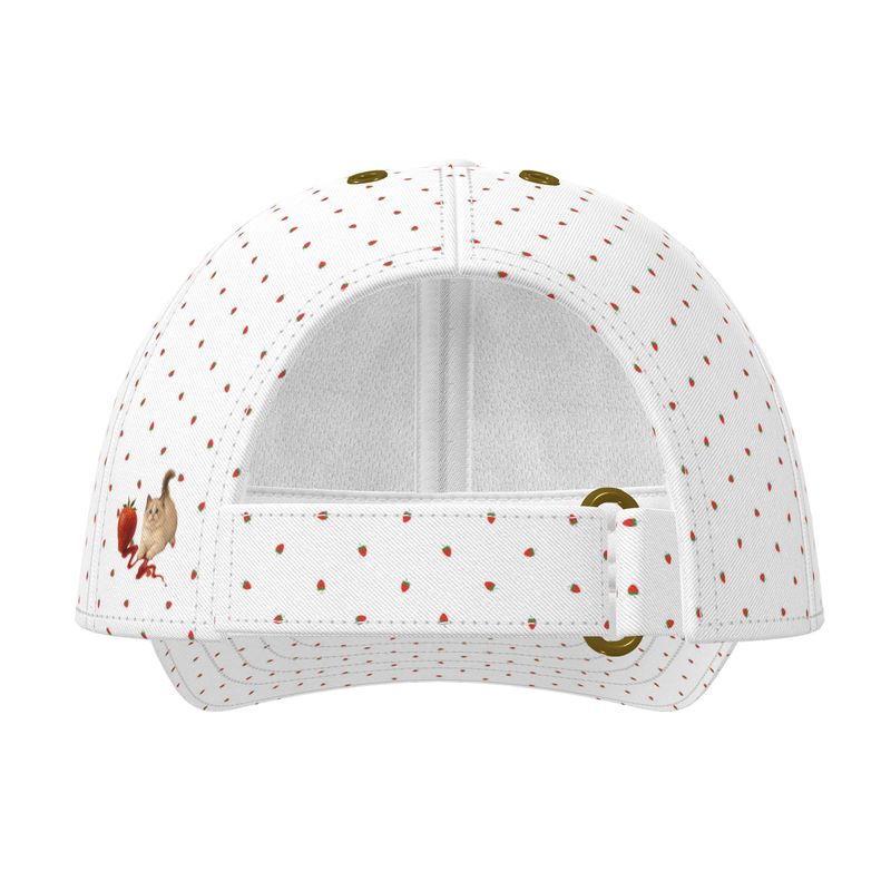 Strawberry Cat Cap