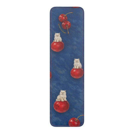 Cat Cherry Bookmark